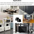 【hot】 8Pcs Washing Machine Shock-Absorb Rubber Foot Pad Cabinet Bed Table Box Conical Rubber Shock Pad Floor Protector Furniture Parts. 