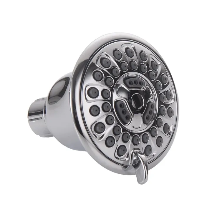 Shower%20Head%20High%20Pressure%203.24"%20Round%20Massaging%20Rain%203-Spray%20Overhead%20Showerhead%20With%20Adjustable%20Swivel%20Ball%20Joint%20Water-saving%20Self-Cleaning%20Jets%20For%20Low%20Water%20Flow%20&%20Pressure%20-%20Image%202