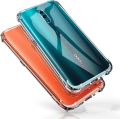 For OPPO Reno Z  Shockproof TPU Bumper Clear Soft Silicone Acrylic Mobile Phone Case [ Pani Cover ] Back Cover For OPPO Reno Z. 