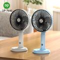 DURATION POWER DP-7640 Rechargeable 3000mAh Lithium Battery Up-Down Adjustable Fan With Mobile Stand.