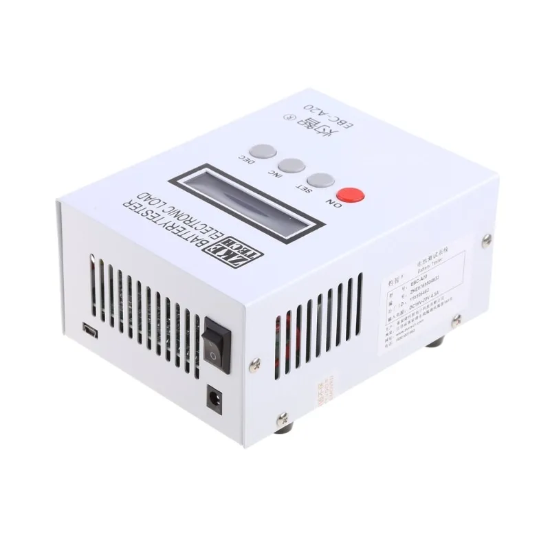 Tester Per Batterie ECUTEE EBC-A20 – Carica 5A, Scarica 20A, 85W, Per Litio E Piombo-acido, Con Display LCD E Connessione PC