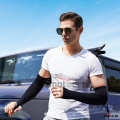 Arm/Hand Sleeve 1 Pair Thumb Hole Shape UV Sun Protection Unisex Breathable Outdoor Sports-Soft and Light weight (OPP Bag Packaging). 