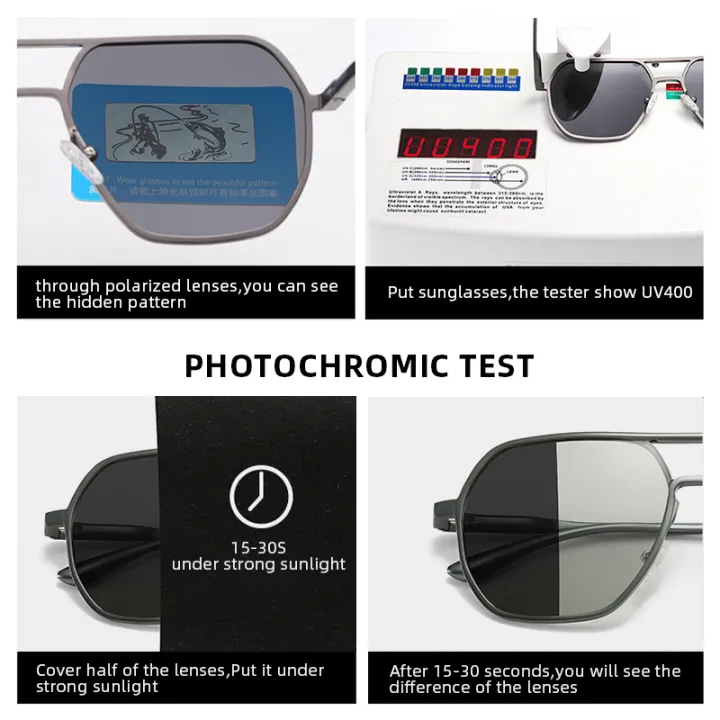 Luxury%20Metal%20Photochromic%20Sunglasses%20Men%20Women%20Fashion%20Polarized%20Sun%20Glasses%20Stylish%20Chameleon%20Anti-glare%20Driving%20Shades%20UV400%20-%20Image%205