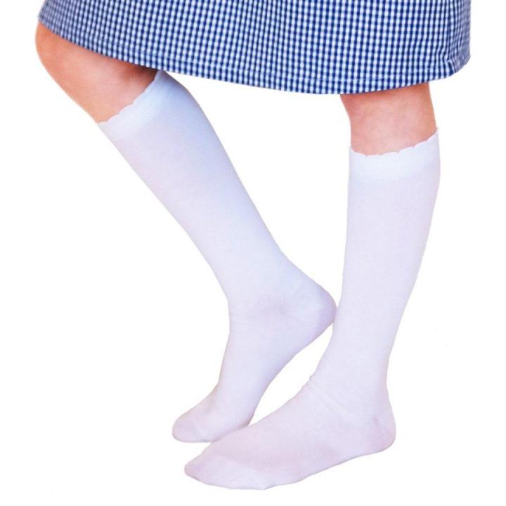 White%20Swan%20School%20Long%20Socks%20for%20Children%20-%20Image%203