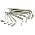 Fortune Collection 8 Piece SAE Hex Key Kit Allen Wrench Short Arm Assorted Sizes.