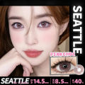 New Premium Ksseye/Eyeshare Seattle (Gray, Brown, Pinkchoc & Violet Gray) Color Contact Lens With Regular Kit Box For Men & Women. 1pair Ksseye/Eyeshare Color Contact lens for eye makeup cosmetics. Ksseye/Eyeshare Seattle Series. #seattle. 