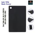 Samsung Galaxy Tab A8 X205/X200 TPU Back Back Cover Black Color + Tempered Glass Protector for Samsung Galaxy Tab A8 X205/X200 (2in1 Combo).