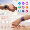 2024 Ultra Thin Smart Watch For Women Full Touch Screen IP67 Waterproof Ladies Watches Sports Fitness Tracker Women’s Smartwatch. 