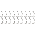 18 Pcs Sewing Machine Finger Guard, Safety Needle Finger Guard Can Prevent the User's Hand From Being Injured.