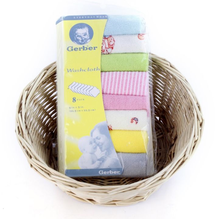 8Pcs%20Handkerchief%20Rumal%20Soft%20Cotton%20Newborn%20Baby%20Towels%20Set%20-%20Image%205