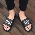 Light Weight Men Slider Slippers Fashion Casual Shoes Non-slip Slides Bathroom Summer Sandals Soft Sole Flip Flops Men.