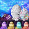 Led Dinosaur Eggs Shell Galaxy Starry Projector Bluetooth-compatible Remote Control Night Lights Children Gift. 