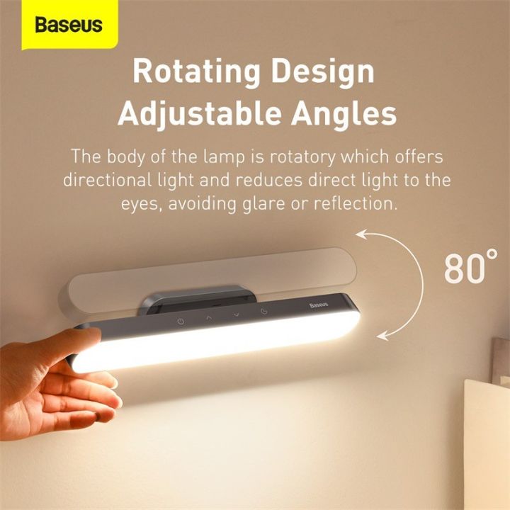 Baseus%20Night%20Light%20Hanging%20Magnetic%20LED%20Table%20Lamp%20Stepless%20Dimming%20Desk%20Lamp%20Rechargeable%20Cabinet%20Light%20For%20Bedroom%20Kitchen%20-%20Image%203