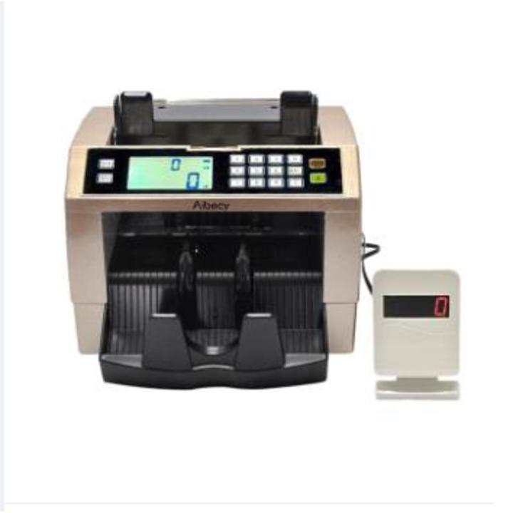 Aibecy%20LCD%20Display%20Automatic%20Multi-Currency%20Cash%20Banknote%20Money%20Bill%20Counter%20Counting%20Machine%20with%20UV%20MG%20Counterfeit%20Detector%20External%20Display%20Panel%20for%20EURO%20US%20Dollar%20AUD%20Pound%20-%20Image%202