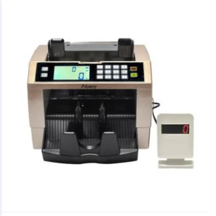 Aibecy%20LCD%20Display%20Automatic%20Multi-Currency%20Cash%20Banknote%20Money%20Bill%20Counter%20Counting%20Machine%20with%20UV%20MG%20Counterfeit%20Detector%20External%20Display%20Panel%20for%20EURO%20US%20Dollar%20AUD%20Pound%20-%20Image%202