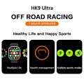 Tinzzi HK9 Ultra Smart Watch 2.02" LCD HD Big Screen Smartwatch Wireless Charging Bluetooth Call Sleep Monitoring Series 8 Watch for Men Women.