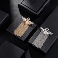 Wings Star Pure Tassel Suit Brooch Badge Suit Accessories.