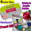 Fevicry Pearl Kit Acrylic Color 10 ml 6 Shades.