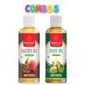 Combo 5 Castor Oil & Olive Oil. 
