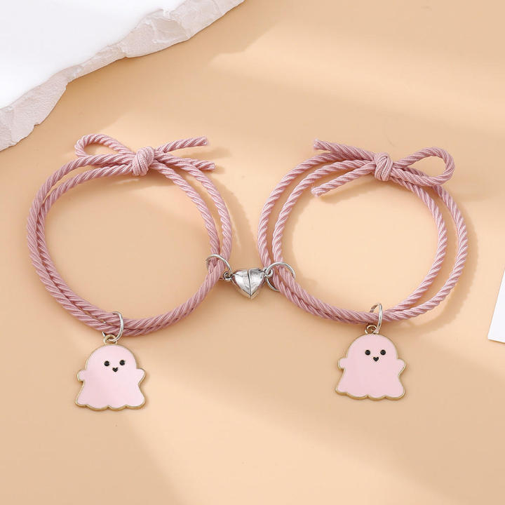 Candy%20Color%20Lovers%20Bracelets%20%202PCS/set%20Rope%20Chains%20Heart%20Charm%20Bracelets%20love%20magnet%20Ghost%20Charm%20Bangles%20for%20Anniversary%20Gifts%20Relationship%20Jewelry%20Casual%20Wear%20Valentine's%20Day%20Friends%20Accessory%20-%20Image%206