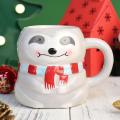 Mark cup gift hand draw cute cartoon ceramic cup, 3 d  cup  coffee cup  cup  cute coffee mugs and cups  cup set. 