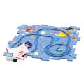 Space Subway - Electric Railcar toy Puzzle Set of 5 Modules.
