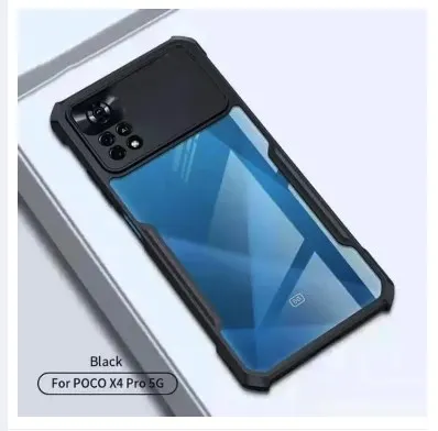 Xiaomi%20Poco%20X4%20Pro%205G%20-%20Transparent%20Bumper%20Back%20Cover%20by%20Xundd,%20Providing%20Hard%20Phone%20Case%20Protection%20-%20Image%203