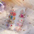 17KM Korean Version of Ten New Children's Cartoon Cola Drink Bottle Hairpin Sweet Broken Hair Clip with Milk Tea Juice Bangs Clip Hair Accessories. 