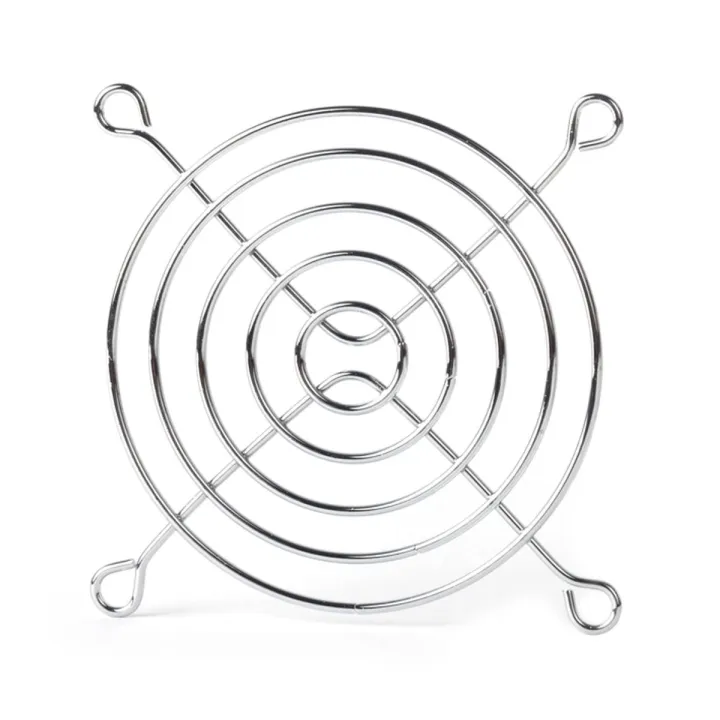 FAN NET 3 Inch Fan Protection Net 3 Inch 75mm Fan Iron Mesh Safety Grill Metal Wire CPU Cooling Fan Grill Cover Finger Guard Protector Fan Net Cover For Mini Fans 