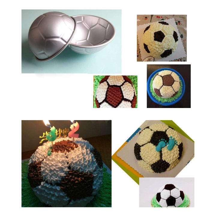 Durable%201%20PCS%203D%20Half%20Round%20Ball%20Shaped%20Football%20Cake%20Mold%208%20inch%20Thickening%20Aluminum%20Alloy%20Mould%20Birthday%20Baking%20Pan%20-%20Image%204