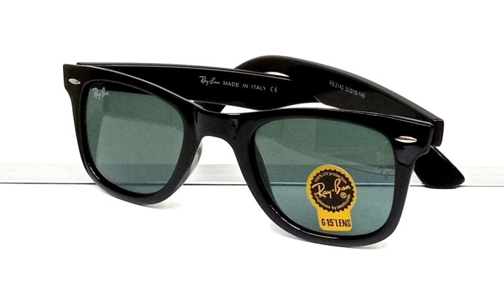 Premium Quality Ray-Ban Wayfarer Sunglasses For Men High Quality Good  Finishing Stylish Black Colour Sunglass Couture High-end
