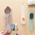 Multifunctional Liquid Shoe Brush Cleaners Soap Dispenser Cleaning Brush- 1pcs. 