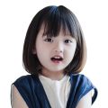 Children's wigs women's BOBO inner buckle short hair girls baby headwear styling air bangs mock hair headgear in stock.