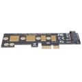 【FUPANG】M2 SSD NVME PCIE X1 Card Adapter PCIE X1 M2 Expansion.