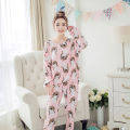 Wholesale Korean Pajamas Ladies Spring and Autumn Sweet and Cute Student Girl Loungewear Long Sleeves and Pants Ladies Sets. 