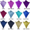Luxury 36 Colors Hanky Men's Handkerchief Solid Color White Black Red Pocket Square 22cm Wedding Business Party Chest Towel. 