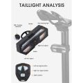 Bike Turn Signals Remote Control MTB LED Rear Light with Horn.