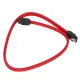 5pcs 50CM SATA 3.0 III SATA3 7Pin Data Cable 6Gb/S SSD Cables HDD Hard Disk Data Cord Premium Version. 