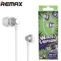 REMAX RM 512 High Performance Wired In Ear Earphone Stereo with Mic, 3.5mm Jack. 
