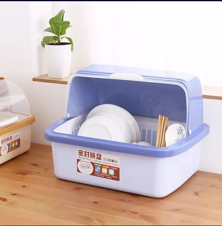 Kitchen%20Dish%20Rack%20Plastic%20Storage%20Shelf%20%20Storage%20Box%20(M)%20-%20Image%205
