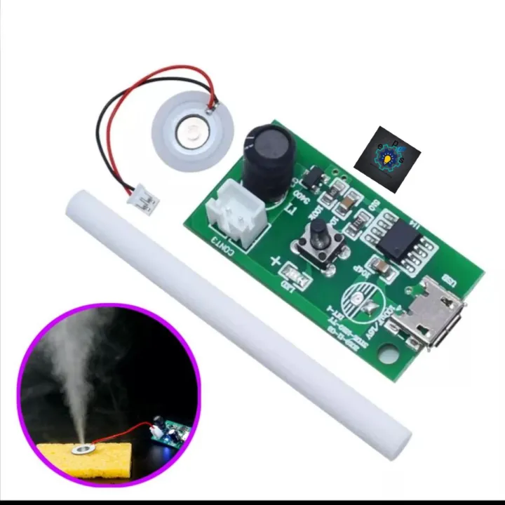 Ultrasonic Mist Maker Atomizing Fogger Humidifier Module D20mm Mist Maker Circuit
