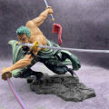Hot One Piece 10cm Anime Figure GK Roronoa Zoro Three-blade Sa-maximum Manga Anime Statue Action Figure Collection Model Kid Toy. 