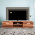 Wooden TV Unit Entertainment with Storage for Home Living Room Drawing Room/TV Cabinet Room TV Stand/TV Console Table (3 Compartment).