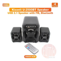 Kisonli U2500Bt Usb 2.1 Computer Bluetooth Speaker With Fm Tf Aux Remote Control 5Watt Speaker Linda. 