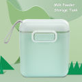 HelloKimi Milk Pow-der Storage Food Containers Portable Milk Pow-der Air Tight Containers with Spoon Milk Feeding Storage Boxes Milk Dispenser Infant Baby Food Storage Containers. 