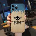 T-Twenty one pilots Phone Case For Apple iPhone 15,14,13,12,11,XS,XR,X,8,7,Pro,Max,Plus,mini Silicone Black Cover. 