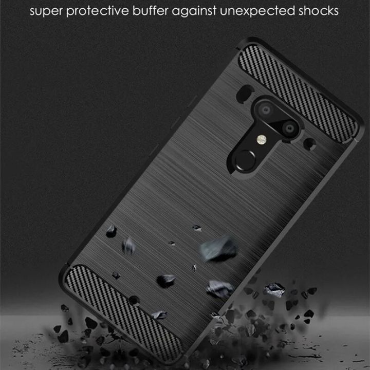 Shockproof%20Silicone%20Case%20for%20HTC%20U12%20Plus%20U12+%20Brushed%20Carbon%20Fiber%20Case%20for%20HTC%20U12plus%20u12%20+%20Back%20Cover%20Coque%20Fundas%20-%20Image%202