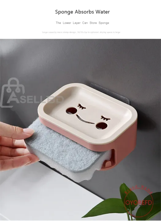 Double%20Layer%20Soap%20Box%20Non-slip%20Bathroom%20Soap%20Holder%20Creative%20Kitchen%20Dish%20Brush%20Rack%20Household%20Tray%20Holder%20Case%20Container%20-%20Image%204