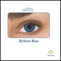 Contact lense FreshLook Blue2 tone color with solution water and kit box. 