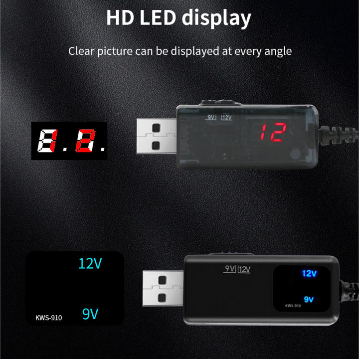 TISHRIC%205V%20USB%20DC%2012V%209V%20Power%20Cable%20USB%20To%20DC%20Converter%20Cable%20For%20Router%20Jack%205.5/3.5mm%20Power%20Supply%20Plug%20Jack%20Via%20Powerbank%20-%20Image%202
